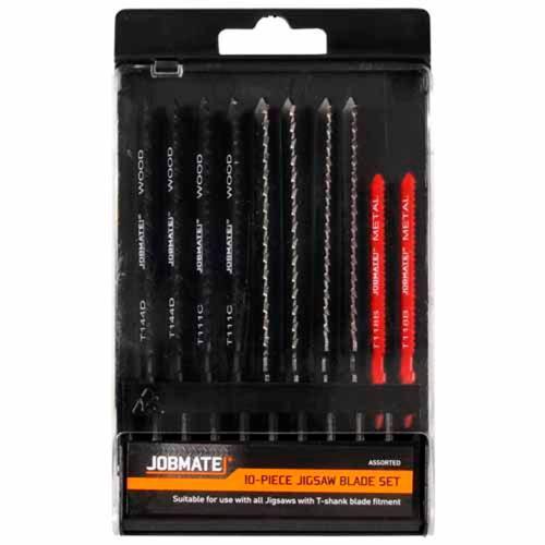 Jobmate Jigsaw Blade Set 10 Piece