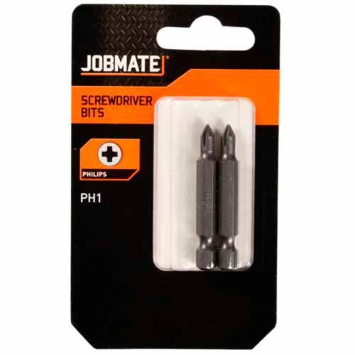 Jobmate S/D Bit Ph #1 S6150 50mm Grey Pack of 2