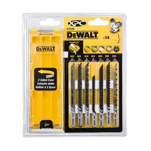 DeWALT XPC Jigsaw Blade Set Wood 14 Piece