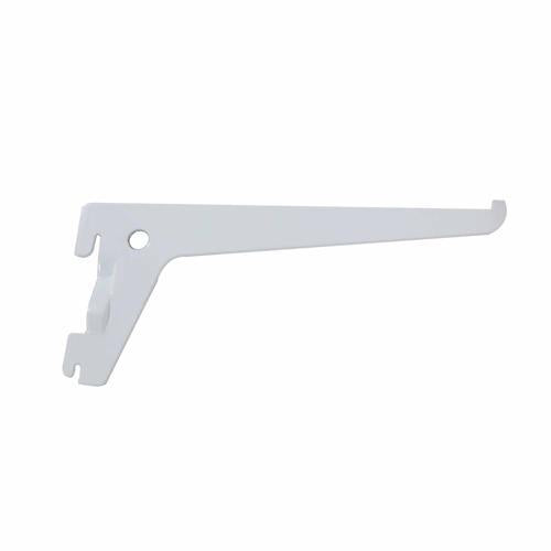 Number 8 Bracket Single Slot 150mm White