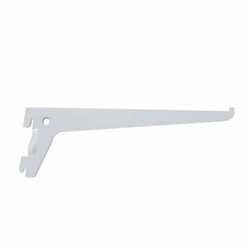 Number 8 Bracket Single Slot 200mm White