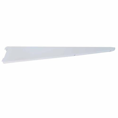 Number 8 Bracket Twin Slot 470mm White