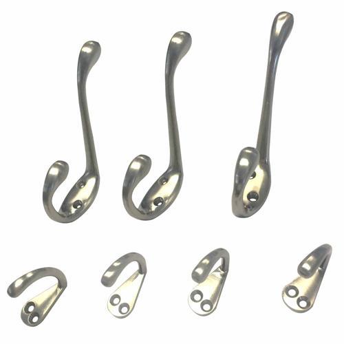 Number 8 Robe Hook Value Pack 127mm 7 Piece White Pack of 7
