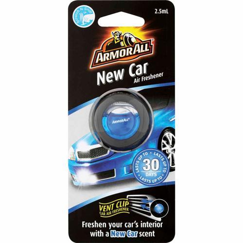 Armor All Membrane Air Freshener - New Car 2.5mL Black