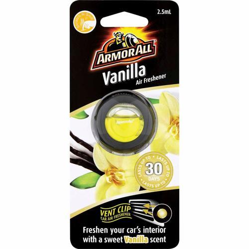 Armor All Membrane Air Freshener - Vanilla 2.5mL Black