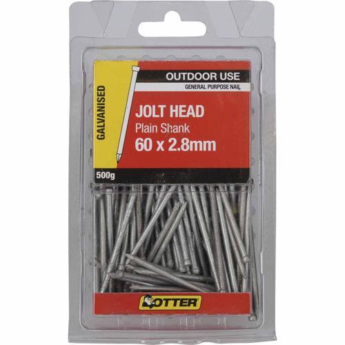 Otter Jolt Head Nails 60 X 2.8mm 500g Galvanised