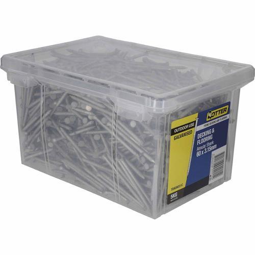 Otter Decking & Flooring Nails 60 X 3.15mm 5kg Galvanised