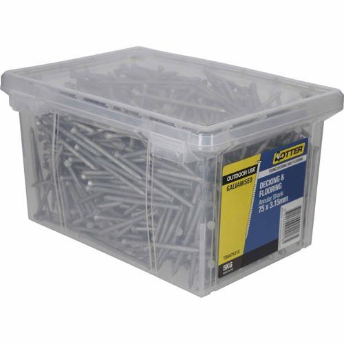 Otter Decking & Flooring Nails 75 X 3.15mm 5kg Galvanised