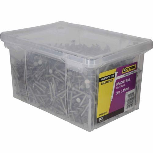 Otter Bracket Nails 30 X 3.15mm 5kg Galvanised