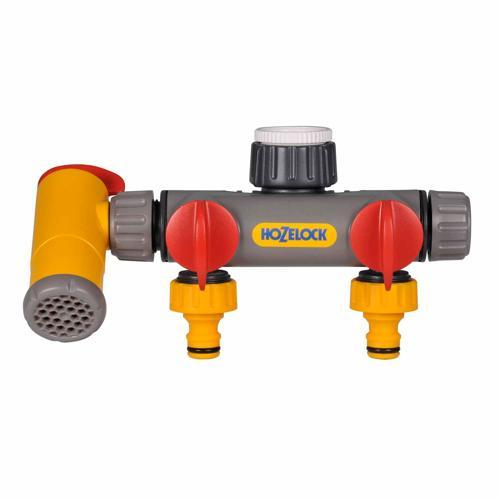 Hozelock 3 Way Tap Connector