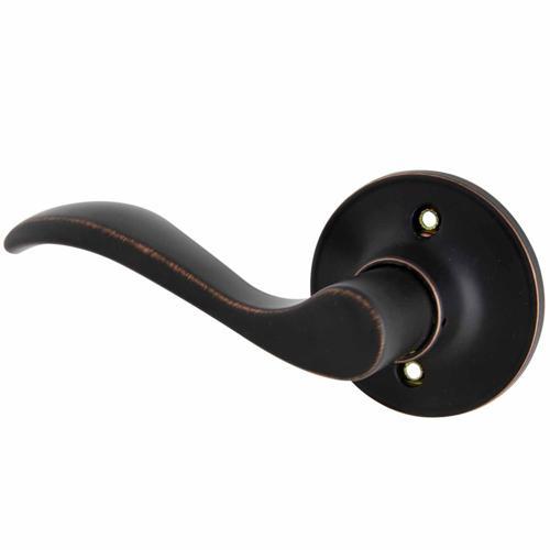 Locware Naples Dummy Lever Left-Hand Aged Bronze Finish