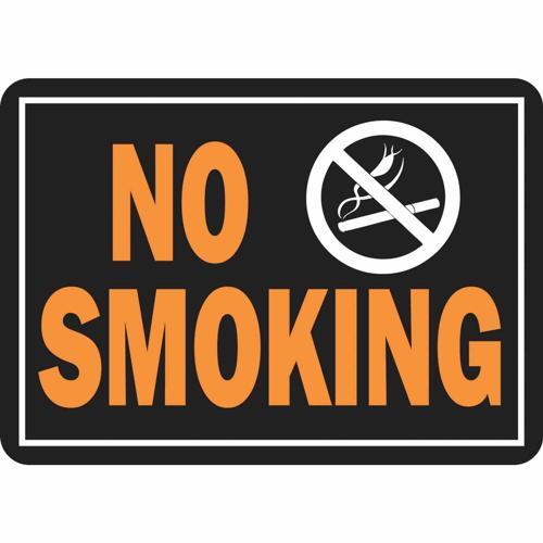 HY-KO No Smoking Sign 355mm L: 235mm