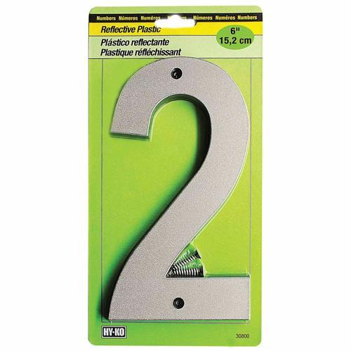 HY-KO Letterbox Number 2 152mm