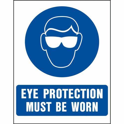 HY-KO Eye Protection Must Be Worn Sign 470mm L: 368mm