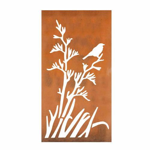 Strol SmartScreen Flax Decorative Screen 600 X 1200mm Rust