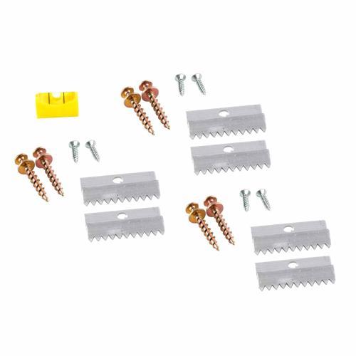 Hangman Flush Mount Hanger Set Of 6 Silver