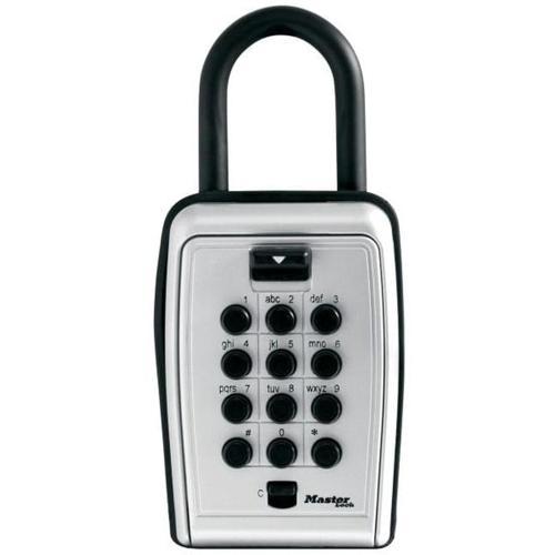 Master Lock Push Button Portable Key Safe 18cm 13cm L: 56.3cm Grey
