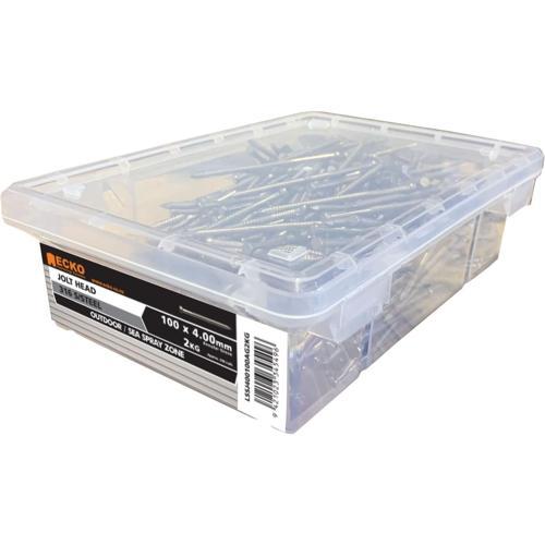 Ecko Jolt Head Nails 100 X 4.0mm 2kg 316 Stainless Steel