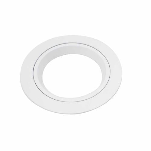 Orbit Lighting Downlight Gimble Fascia 115mm White