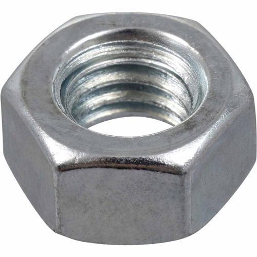 Hillman Hex Nut 6mm Pack of 10 Zinc-Plated