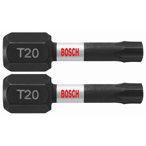Bosch Impact Tough Torx Screwdriver Bits Pack of 2