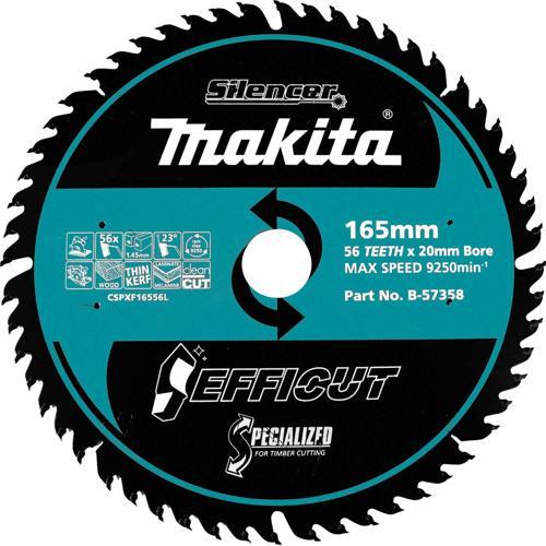 Makita Efficut Saw Blade 165mm B-57358