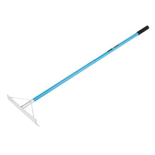 Ox Professional Aluminium Concrete Rake W/O Hook Blue
