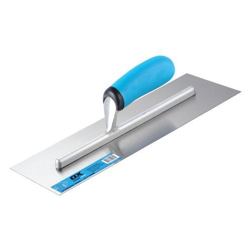 Ox Trade Finishing Trowel 120mm X 356mm Blue