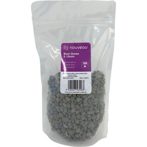 Nouveau Gravel Black Pebble 1kg 5-15mm