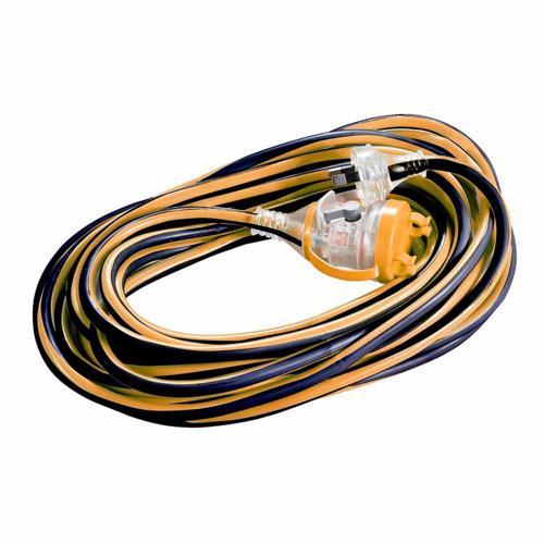Cordtech Heavy Duty Extension Lead Lock-On 10m