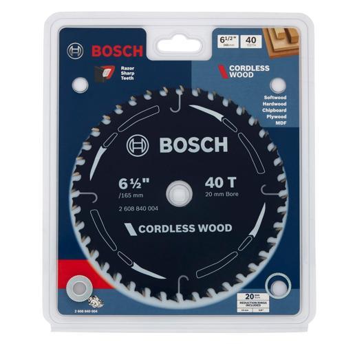 Bosch Circular Saw Blade For Wood 165mm 2608840004