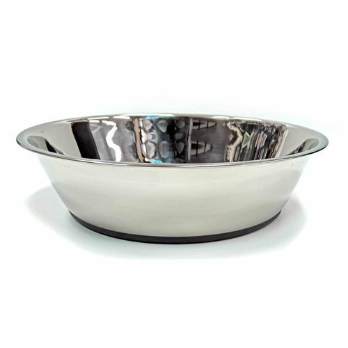 Chic Pets Pet Bowl With Rubber Base Stainless Steel PB1001