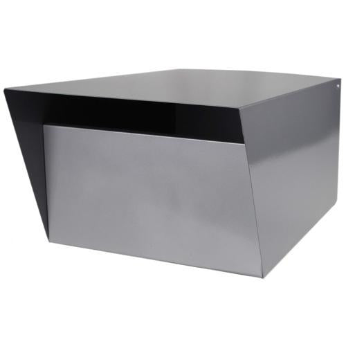 Mail Boss Colville Metal Letterbox 170mm 250mm 400mm Grey