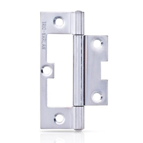Trio Quick Fit Fixed 90mm Zinc Plated 90mm Zinc Plate Pack of 2