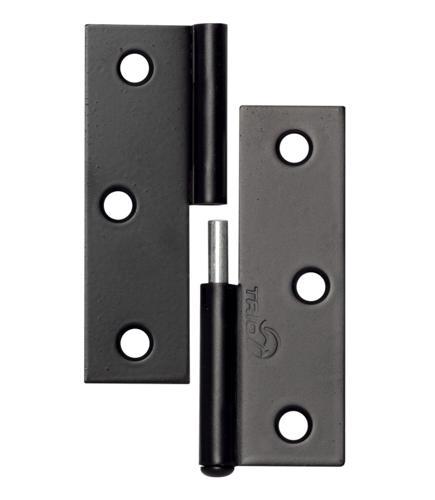 Trio Lift Off Fixed 85mm Black 85mm Black Pack of 2