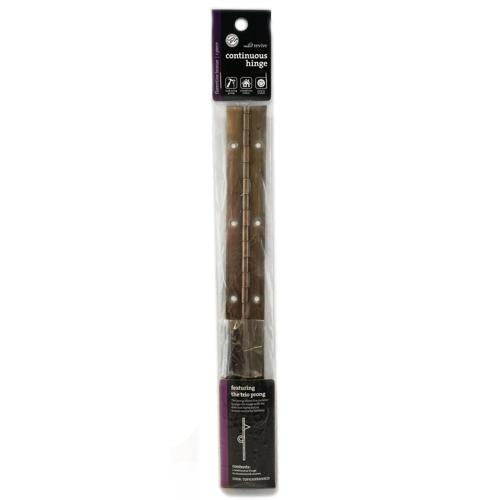 Trio Continuous Hinge 31mm X 300mm Florentine Bronze Pack of 1