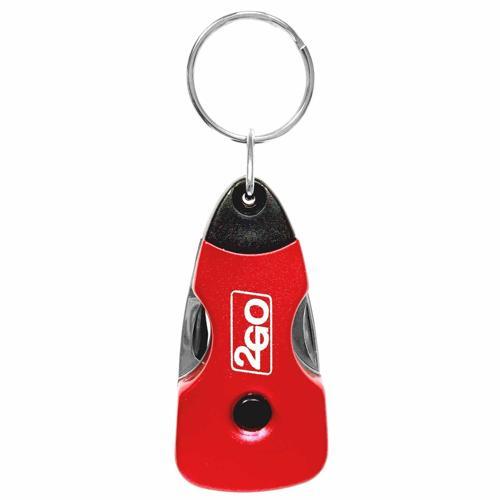 HY-KO Key Chain Multi-Tool Red