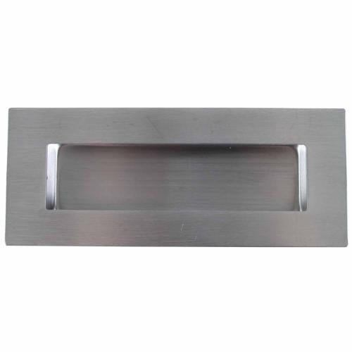 Morgan & Aickin Rectangular Flush Pull 150mm 50mm 12mm Stainless Steel