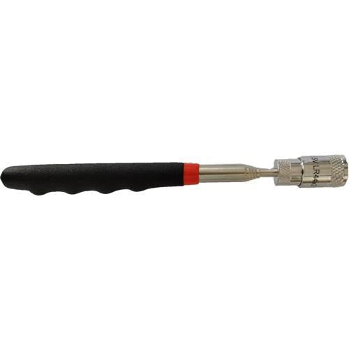 Jobmate Magnetic Pick Up Tool With LED Light L: 195 - 820mm Black & Orange