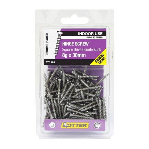 Otter Hinge Screws Pack of 100