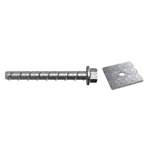 Bremick Screw Anchors - Hex 12 X 140mm Galvanised Pack of 20