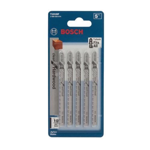 Bosch Jigsaw Blade Clean Hardwood 100mm Pack of 5