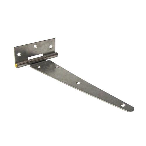 Gartner Zinc Plated 300mm Tee Hinge With Brass Pin Zinc Plated Steel
