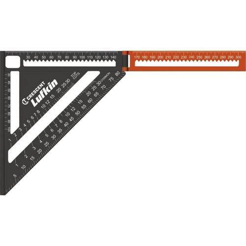 Crescent Lufkin Extendable Speed Square 150mm - 300mm Black