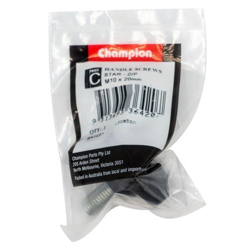 Champion Handle Star Head Screw M10 X 20mm