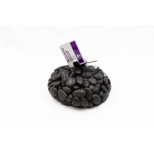 Nouveau Polished Garden Stones 2kg 10-30mm Black