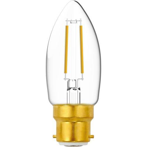 GE Lighting LED Candle Filament 4 Watt Warm White 15037L