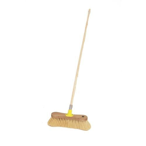 Browns Superior Iron & Wood House Broom 1360mm Assorted