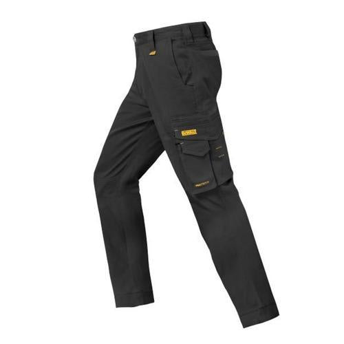 DeWALT Acoma Stretch Work Trousers 34 Black