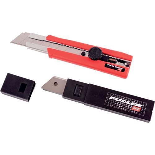 Fuller Pro Snap Blade Knife With 10 Pce Blades 25mm